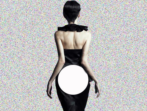 Forme de fesses en rond